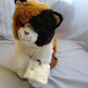 COPY - Webkinz signature calico cat plush animal